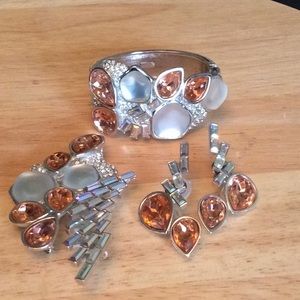 Vintage Monet Costume Jewelry Set